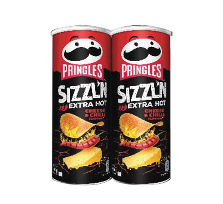 Pringles Sizzl\'n Cheese & Chilli Chips Value Pack 2 x 160g Buy Online at  Best Prices in Bahrain