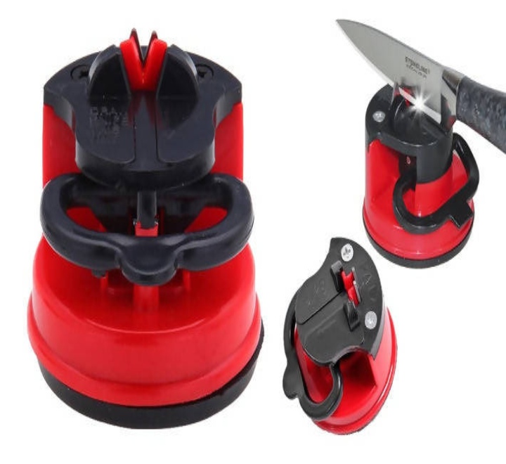 Knife Sharpener with Suction Pad