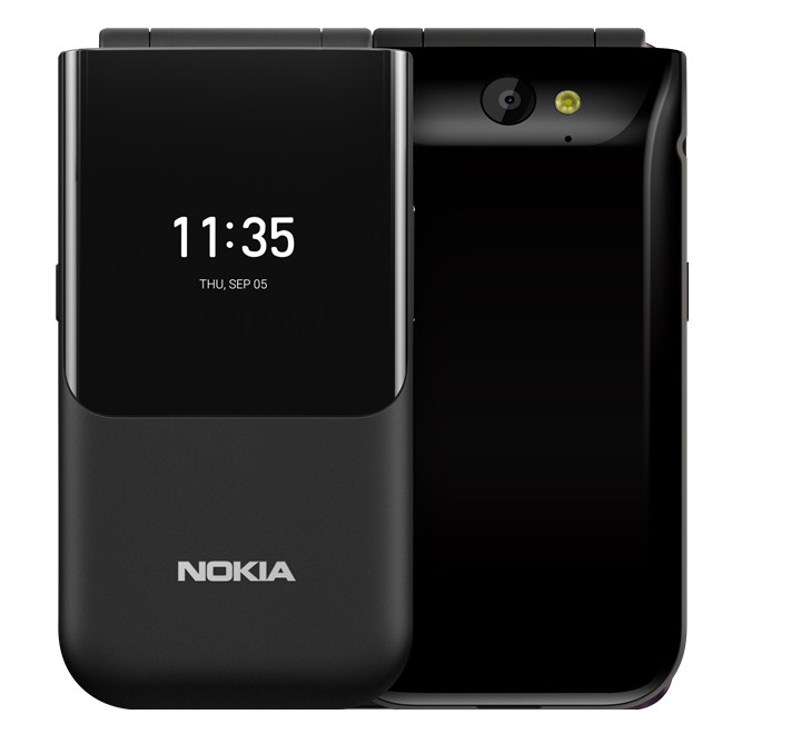 Nokia 2720 (Dual Sim) 4G Black