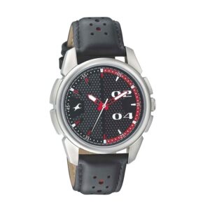 Fastrack-3124SL05-Mens-Analog-Watch-Black-Dial-Black-Leather-Strap