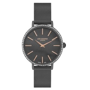 Lee-Cooper-LC07387-060-Womens-Watch-Analog-Black-Dial-Black-Stainless-Band