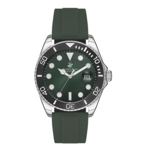 Beverly-Hills-Polo-Club-BP3329X-375-Men-s-Watch-Green-Dial-Green-Rubber-Band