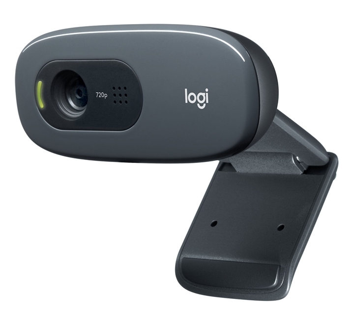 Logitech-C270-Webcam-Hd-Usb-Black