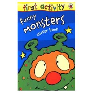 First-Activity-Funny-Monster-Sticker-Book