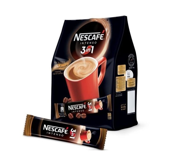 Nescafe 3in1 Intenso Instant Coffee Mix Sachet 35 x 20g