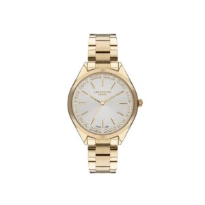 Lee Cooper Women's Multi Function Silver Dial Gold Stainless Steel Strap WatchLC07497.130